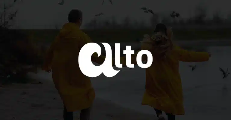 Création de l'identité visuelle et design produit pour la marque d'imperméable Alto